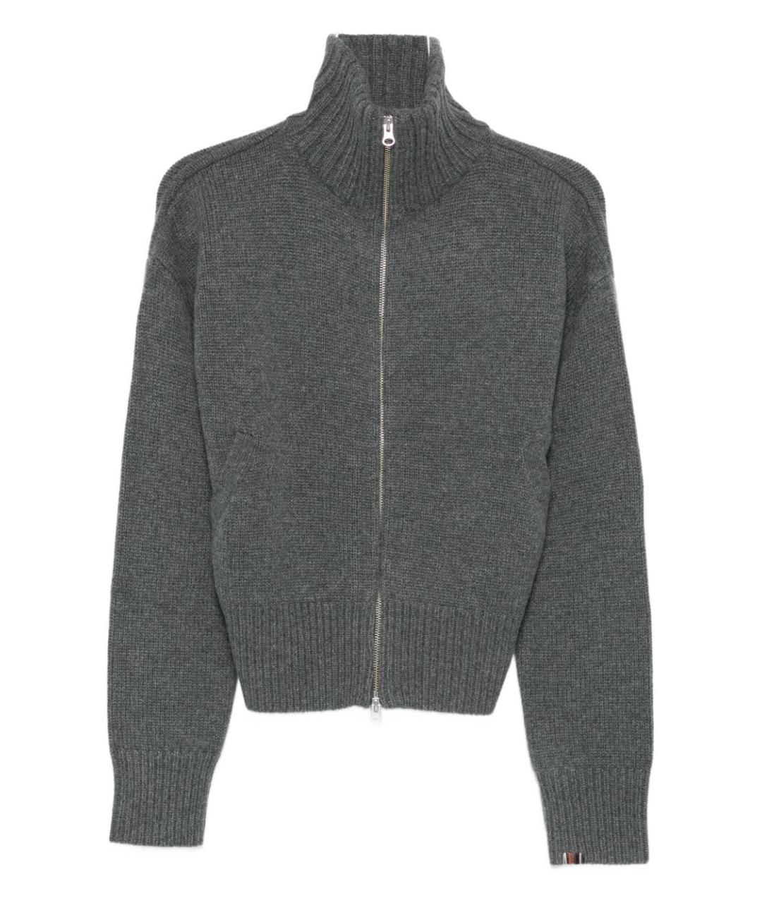 EXTREME CASHMERE Серый кашемировый кардиган, фото 1