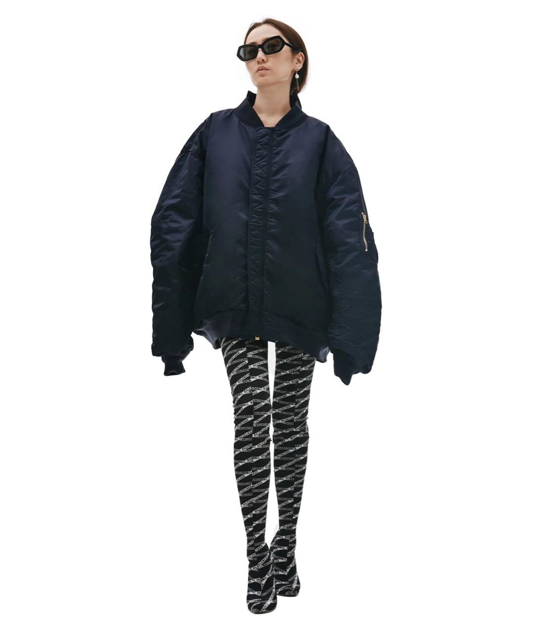 VETEMENTS Черная полиамидовая куртка, фото 5