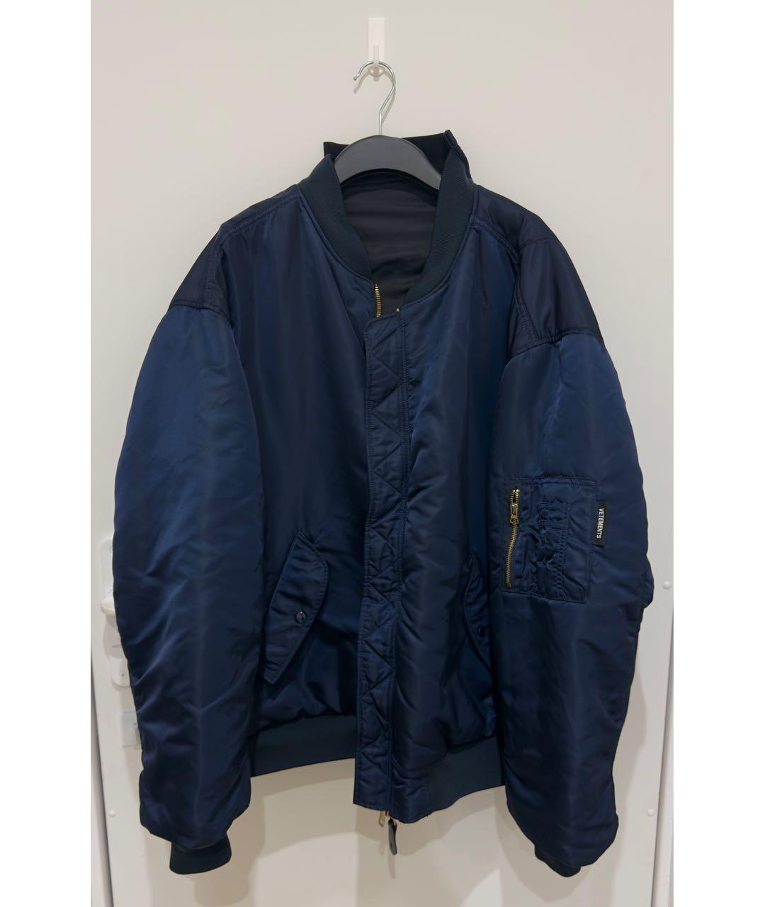 VETEMENTS Черная полиамидовая куртка, фото 3
