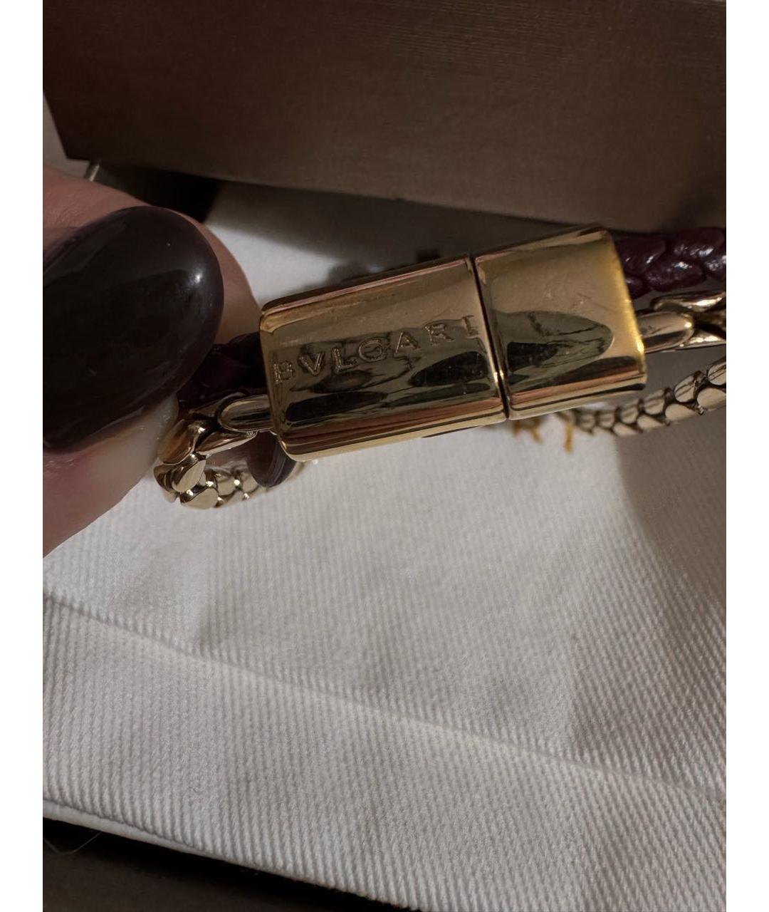 BVLGARI Мульти кожаный браслет, фото 3