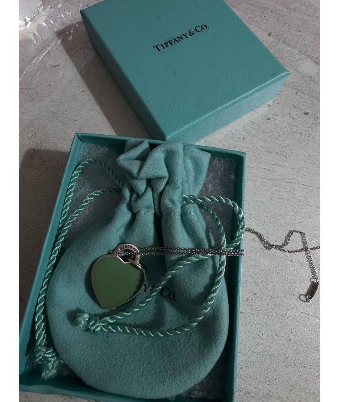 TIFFANY&CO Серебряное серебряное колье, фото 3