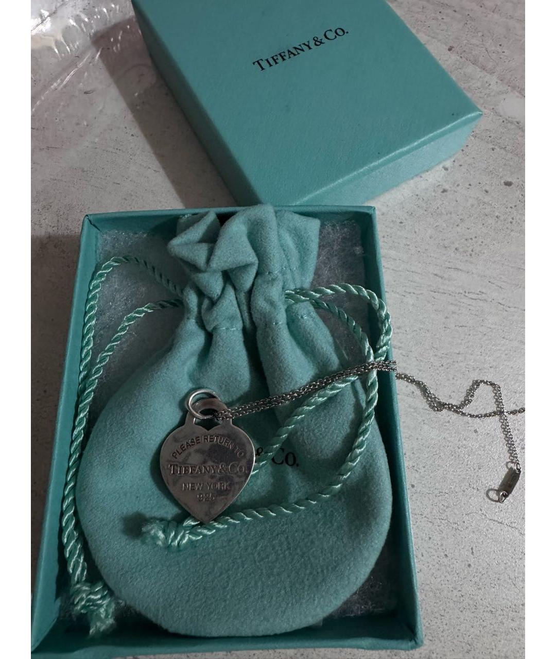 TIFFANY&CO Серебряное серебряное колье, фото 2