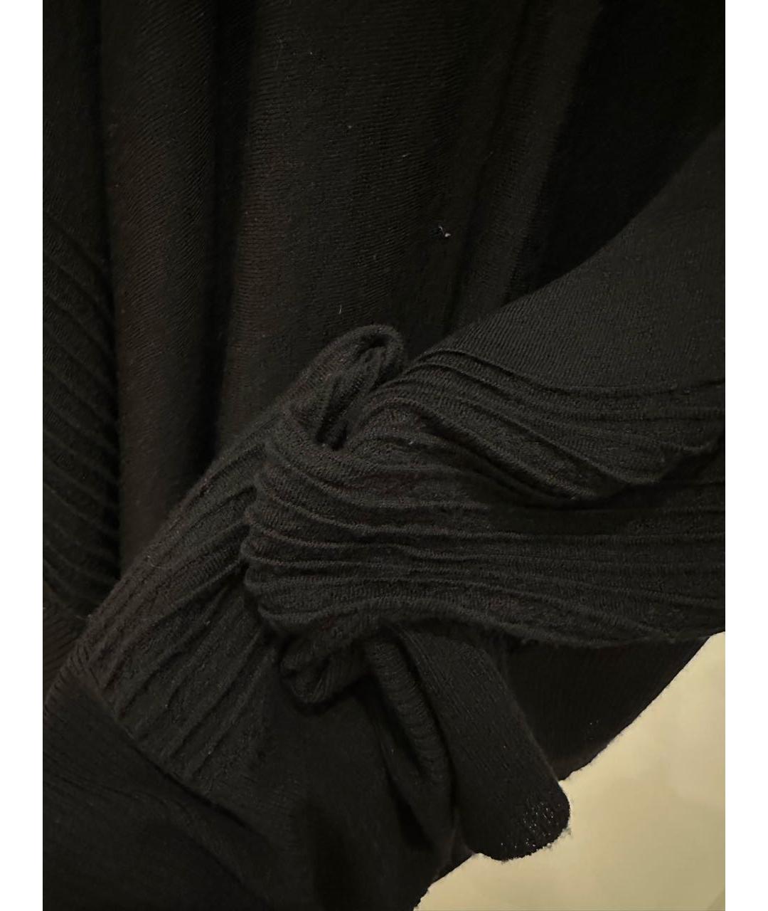 RICK OWENS Черная кашемировая жилетка, фото 4