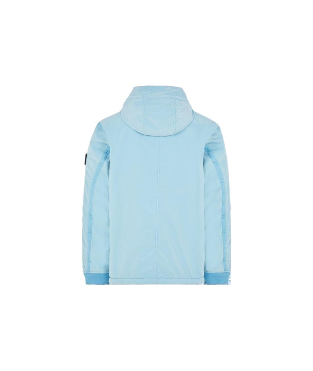 STONE ISLAND Голубая куртка, фото 2