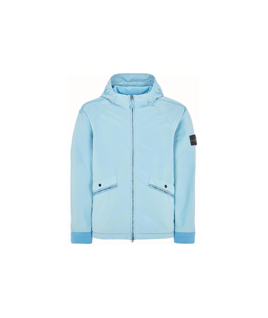 STONE ISLAND Голубая куртка, фото 3
