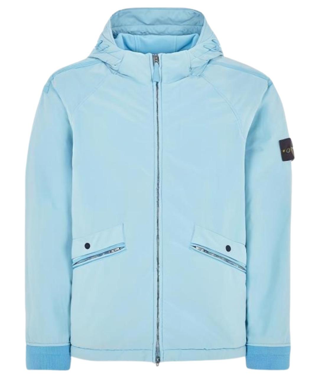 STONE ISLAND Голубая куртка, фото 1
