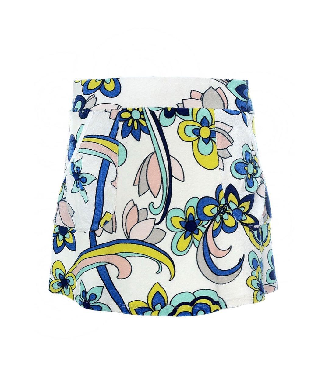 JUICY COUTURE Мульти хлопковая юбка мини, фото 9