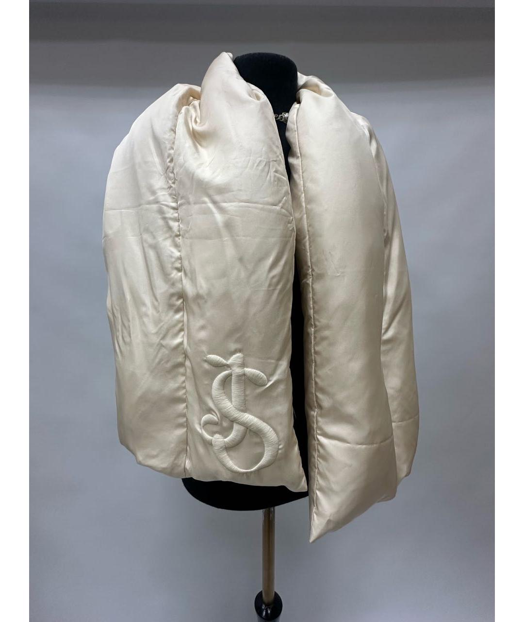 JIL SANDER Бежевый пуховик, фото 8