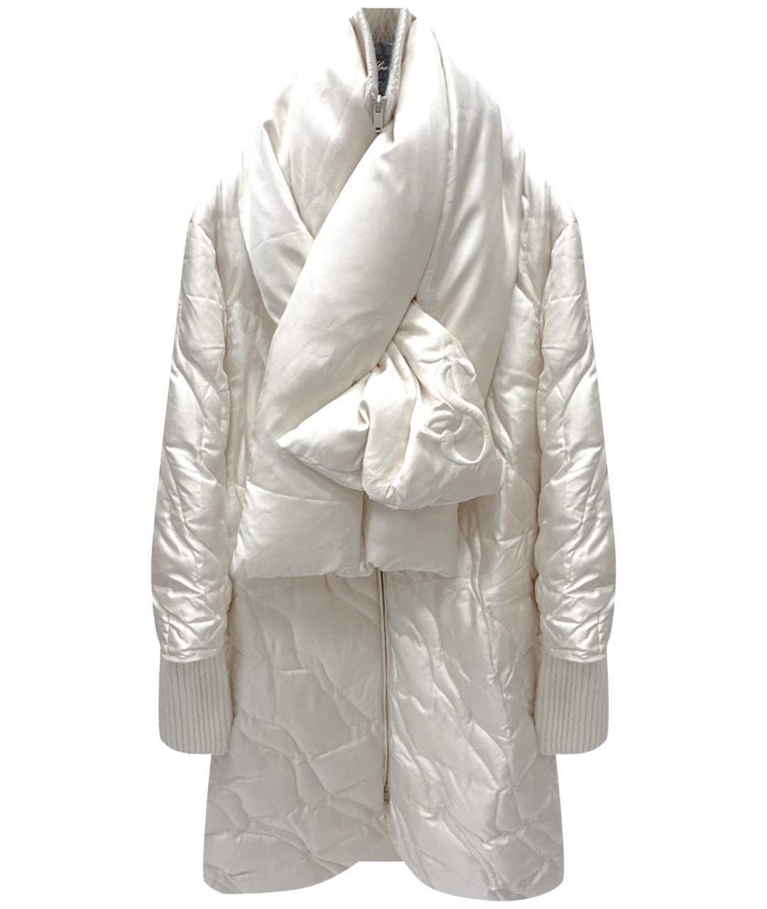 JIL SANDER Бежевый пуховик, фото 1