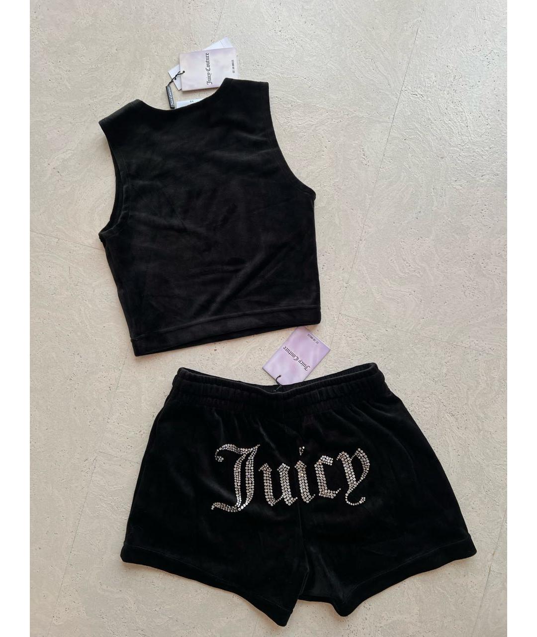 JUICY COUTURE Черный полиэстеровый спортивные костюмы, фото 8
