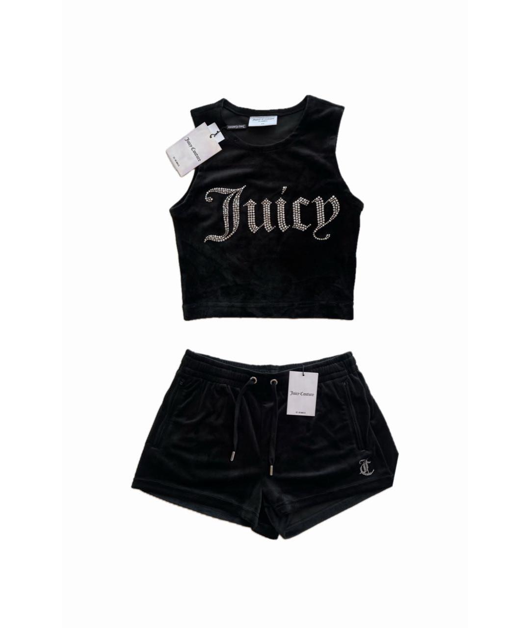 JUICY COUTURE Черный полиэстеровый спортивные костюмы, фото 9