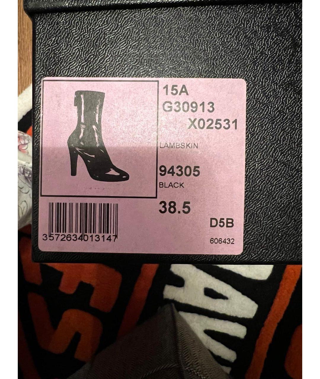 CHANEL Черные кожаные ботильоны, фото 6