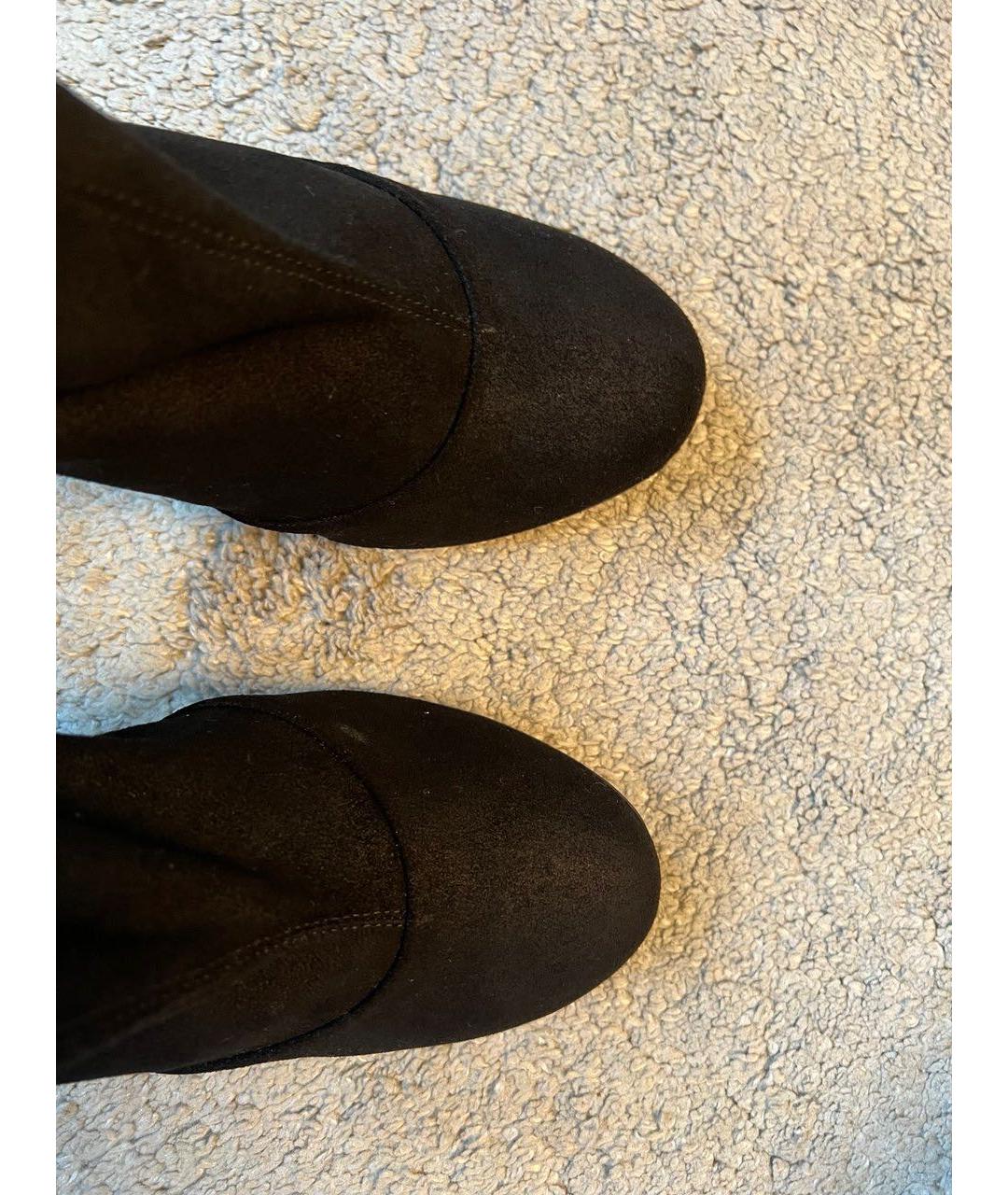 CHANEL Черные кожаные ботильоны, фото 3
