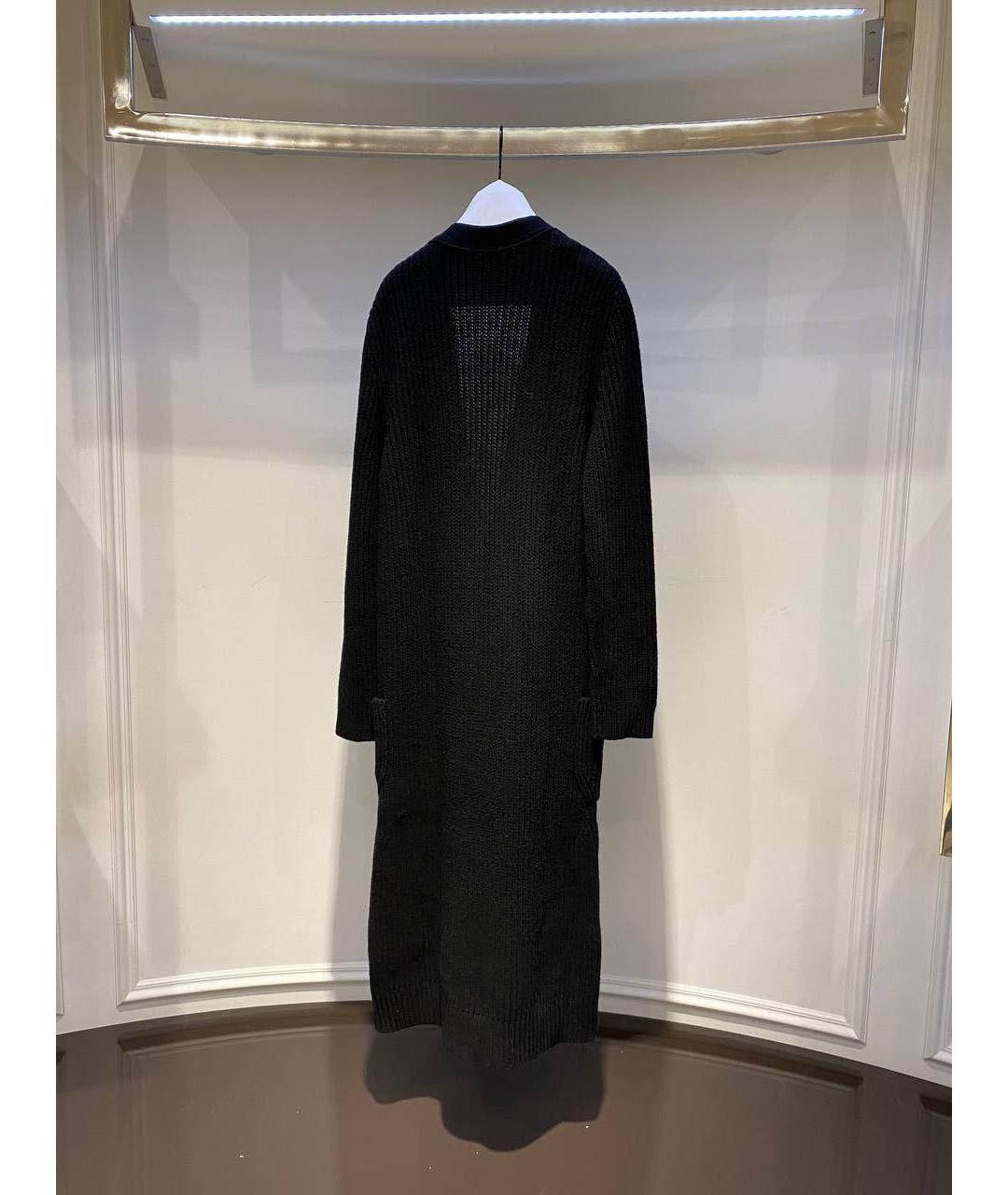 RED VALENTINO Черный шерстяной кардиган, фото 2