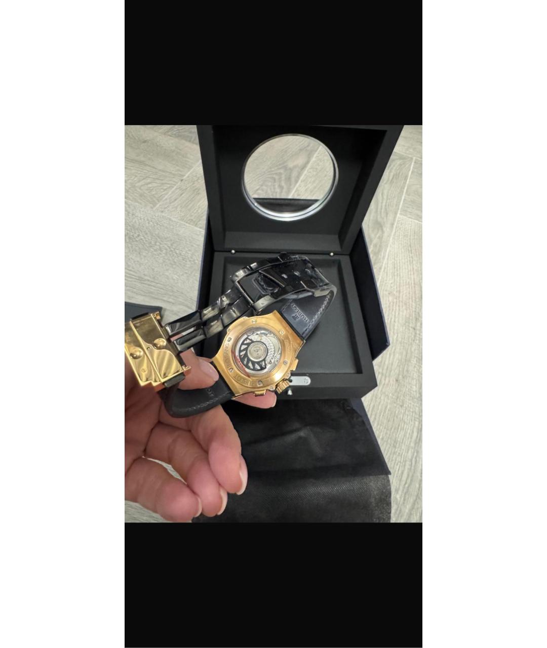 HUBLOT Золотые часы из розового золота, фото 2