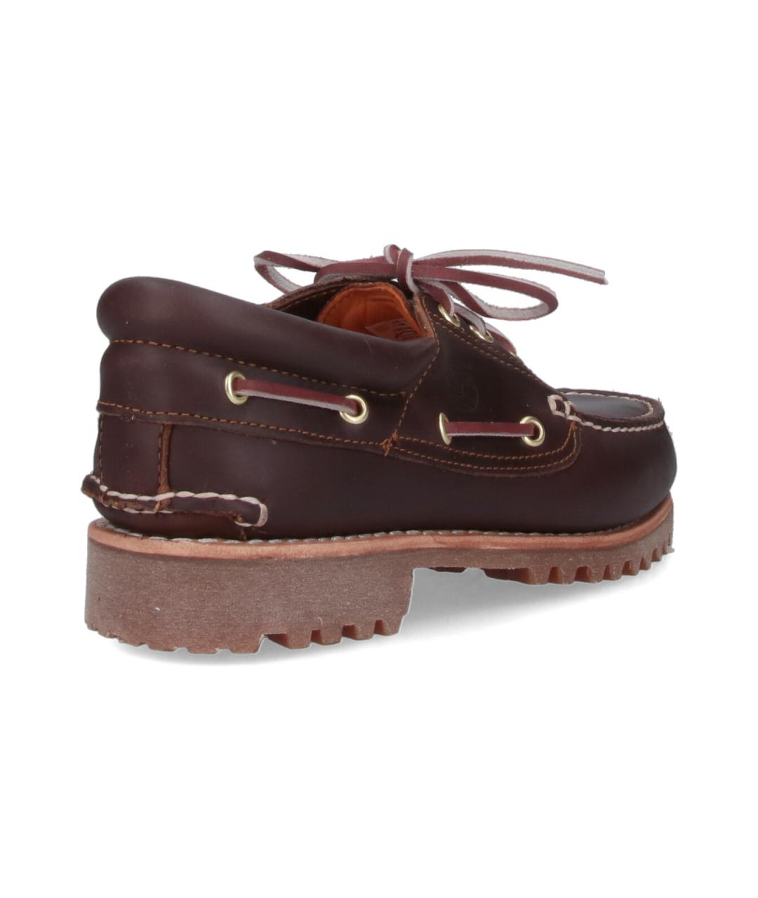 TIMBERLAND Коричневые кожаные лоферы, фото 4