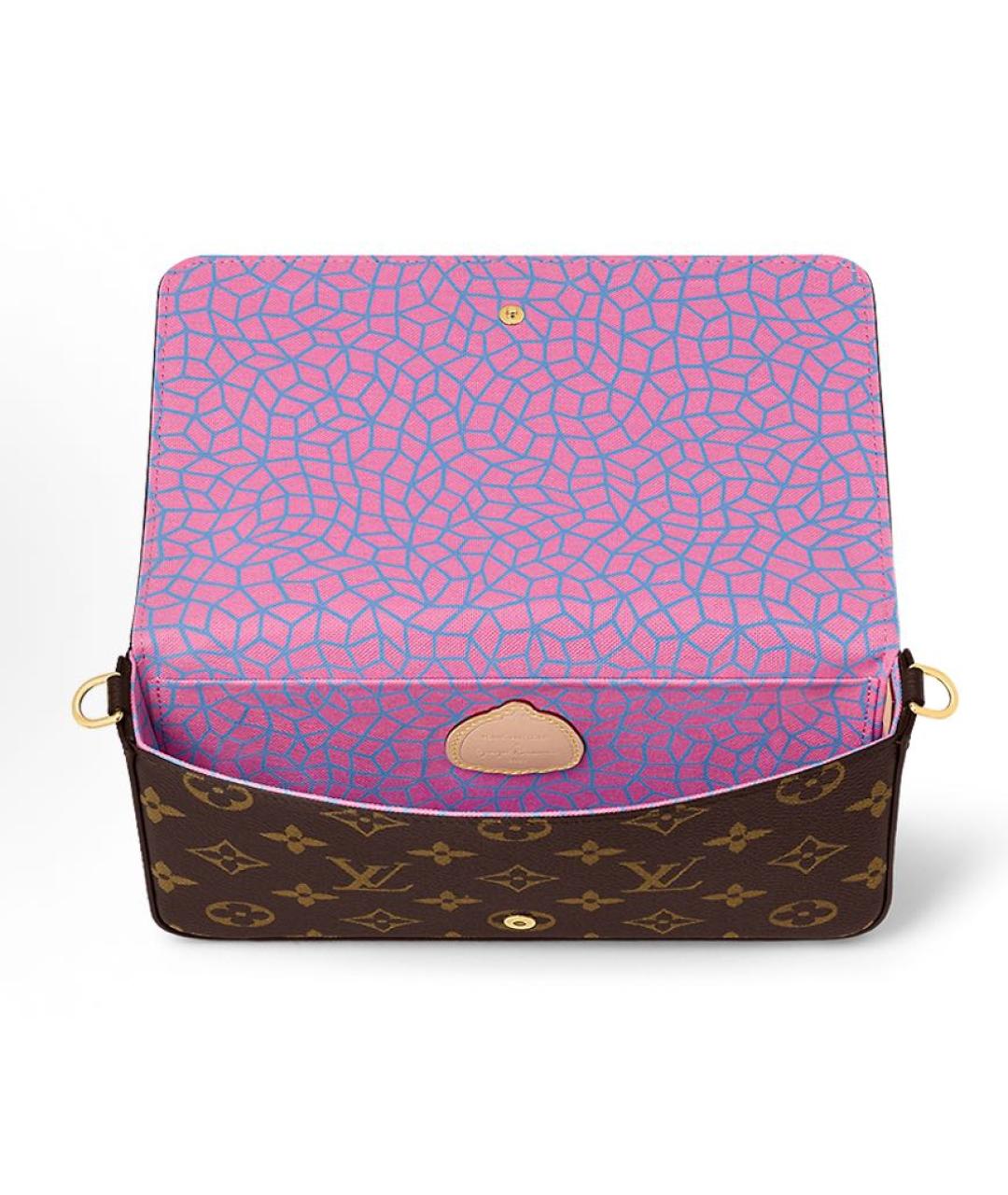 LOUIS VUITTON Кожаная сумка через плечо, фото 4