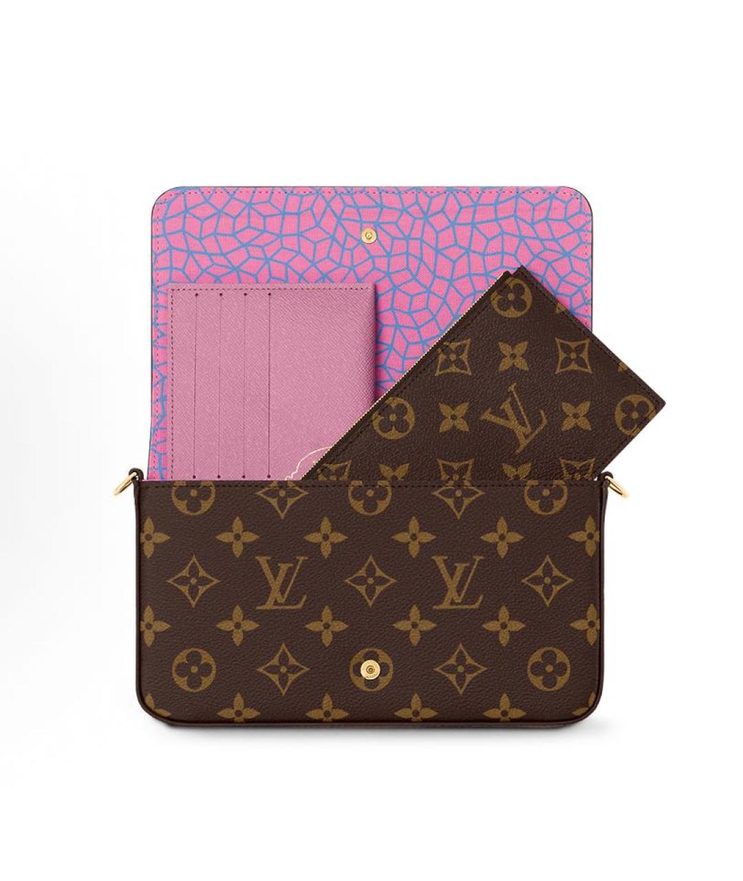 LOUIS VUITTON Кожаная сумка через плечо, фото 5