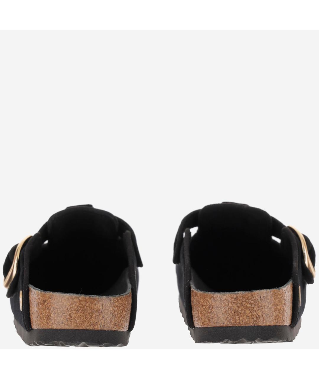 BIRKENSTOCK Черные бархатные сабо, фото 5