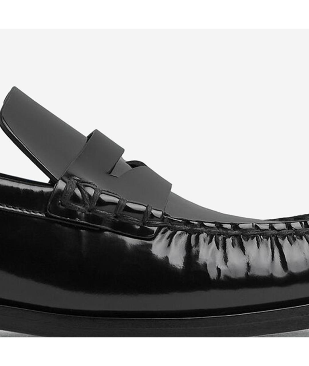 BOTTEGA VENETA Черные кожаные ботинки, фото 5