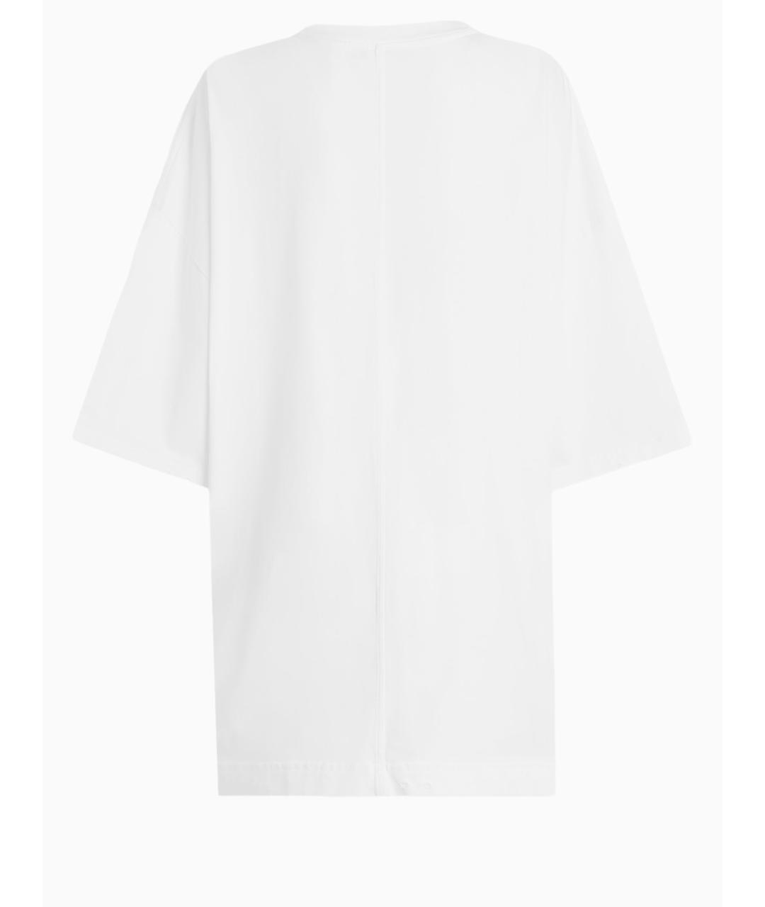 DOLCE&GABBANA Белая хлопковая футболка, фото 2