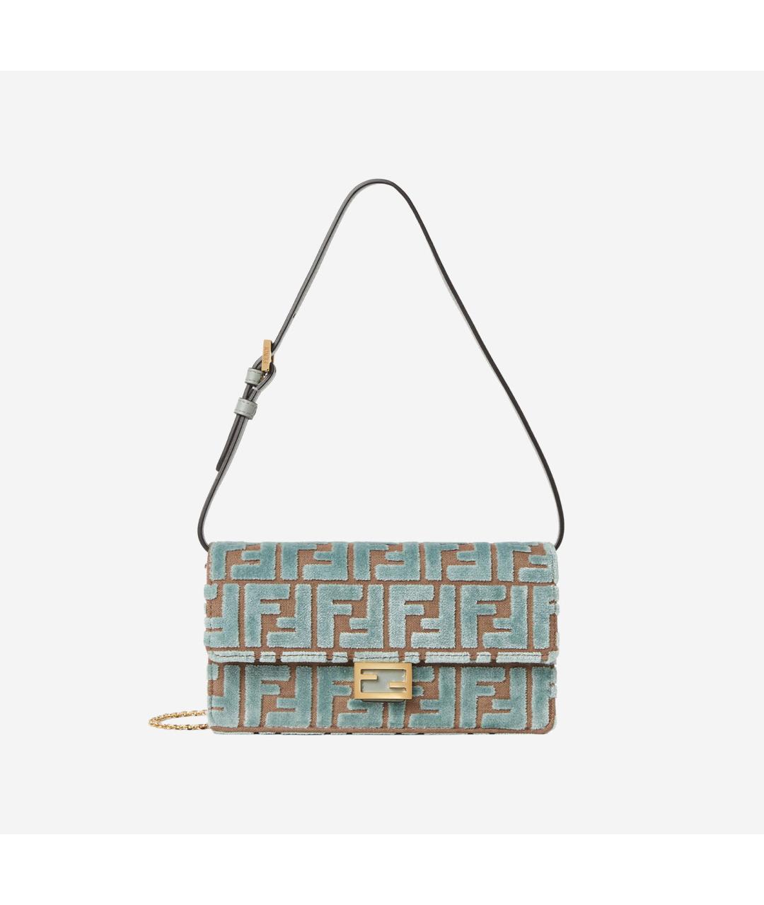 FENDI Мульти тканевая сумка через плечо, фото 6