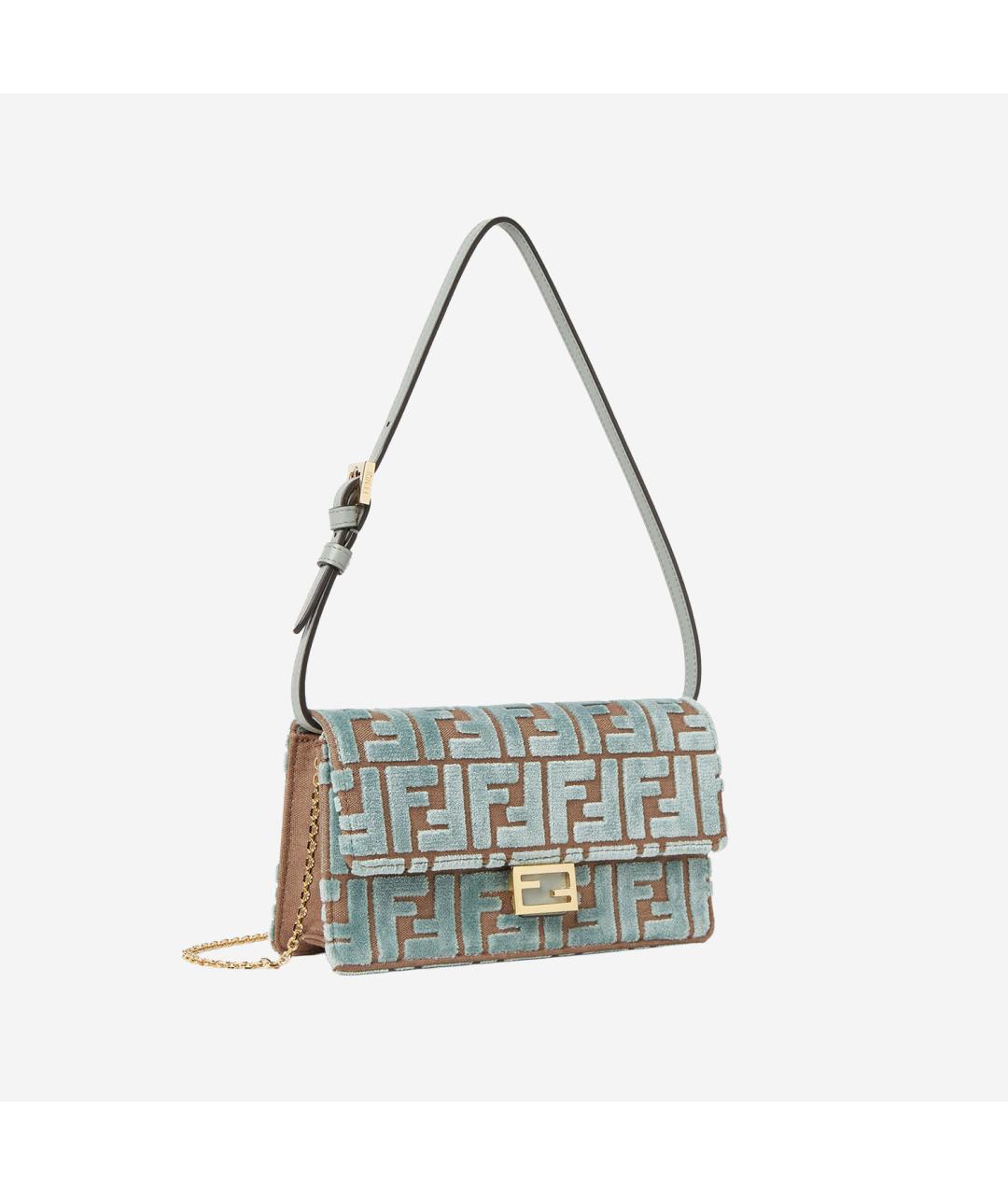 FENDI Мульти тканевая сумка через плечо, фото 2