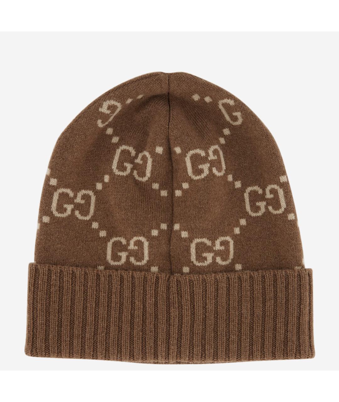 GUCCI Коричневая шапка, фото 2