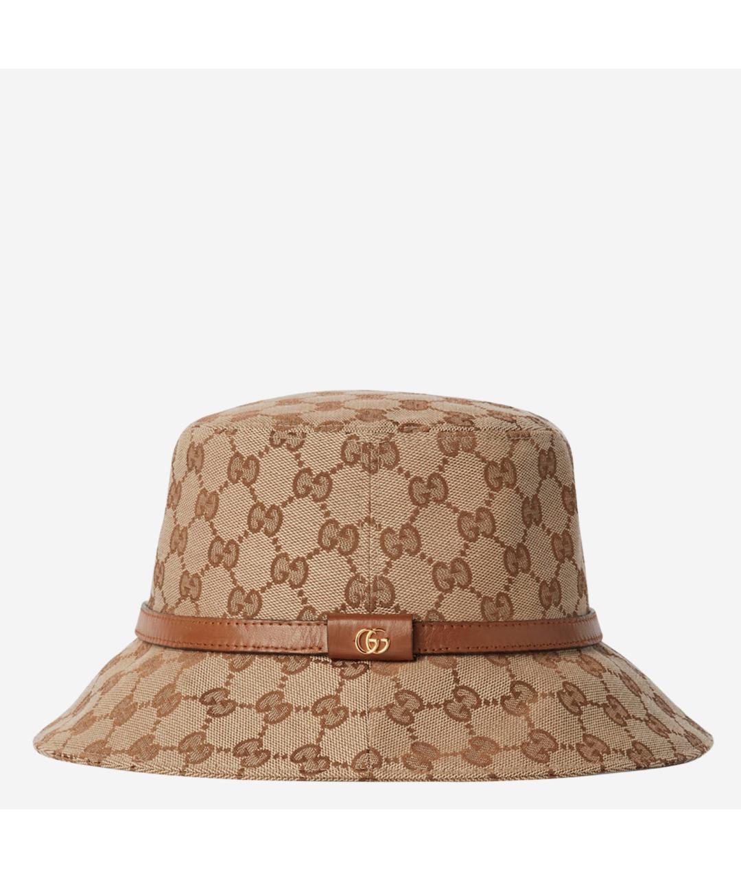 GUCCI Бежевая хлопковая панама, фото 4