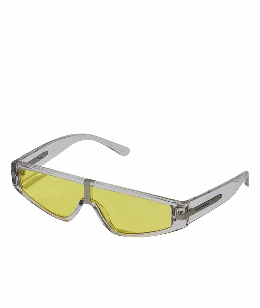 EMPORIO ARMANI Желтые пластиковые солнцезащитные очки, фото 1