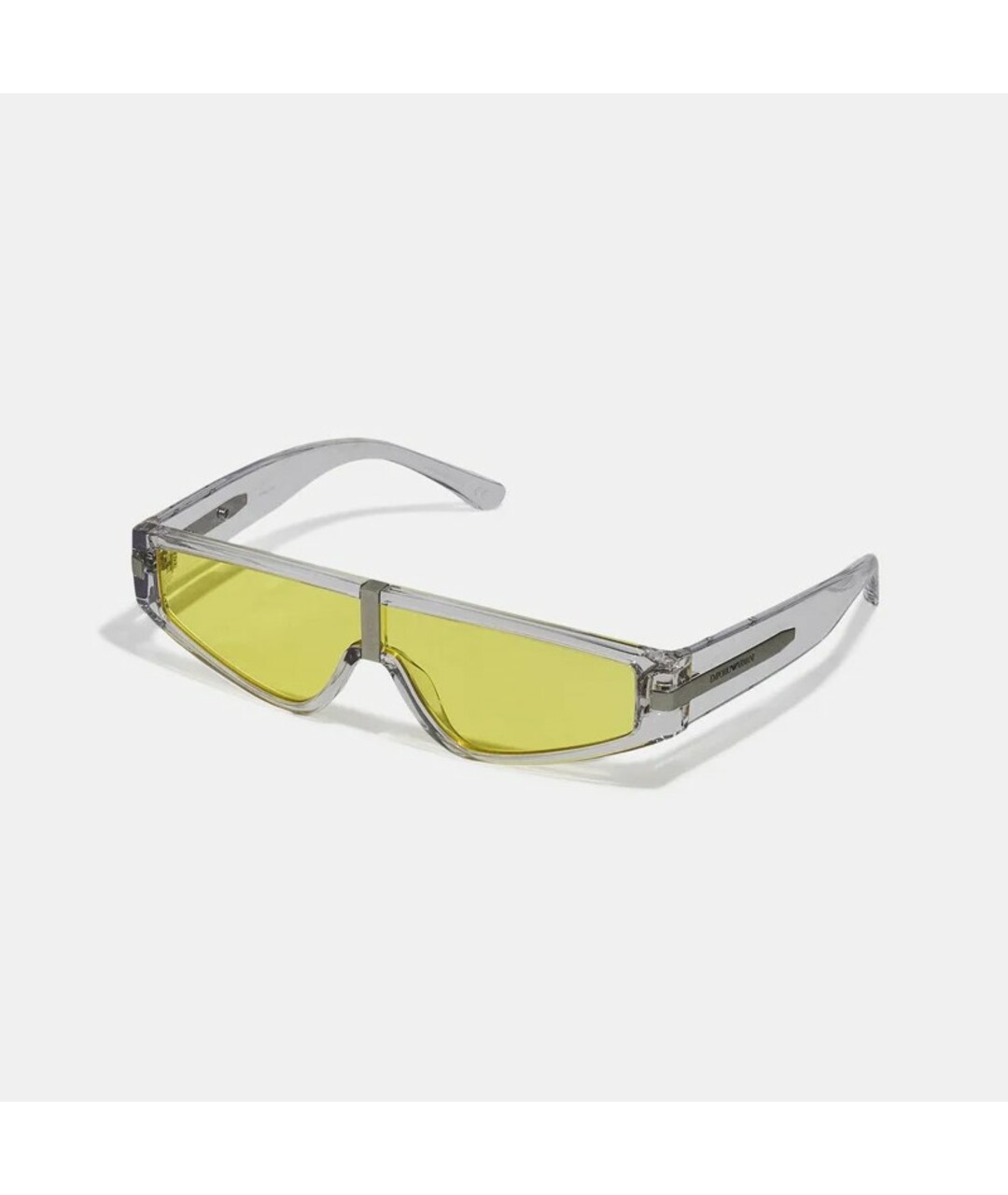 EMPORIO ARMANI Желтые пластиковые солнцезащитные очки, фото 9