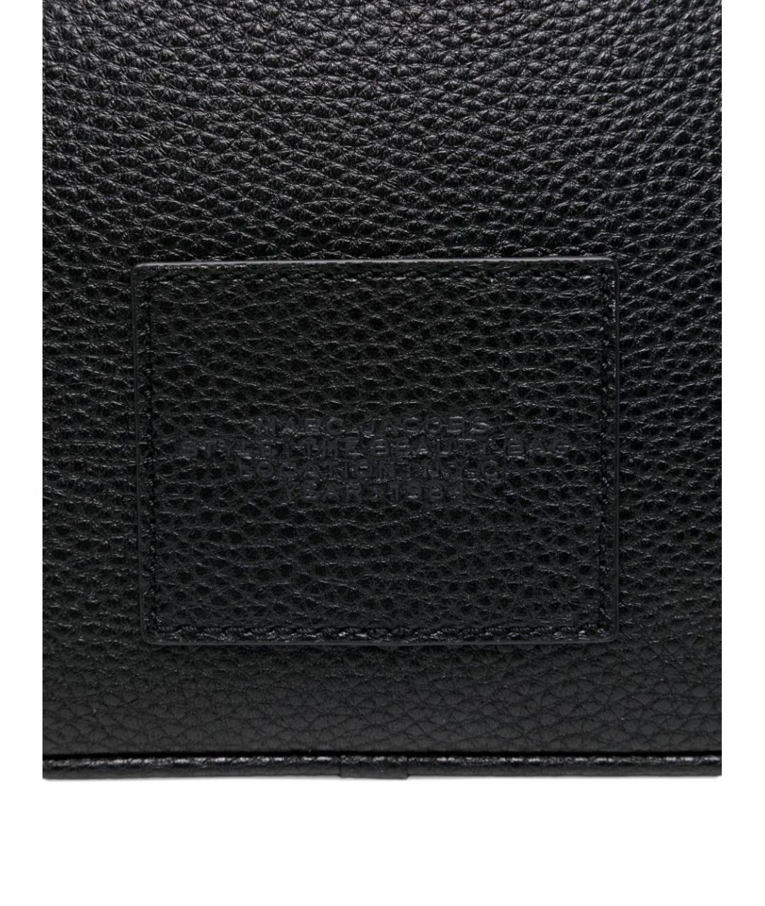 MARC JACOBS Черная кожаная косметичка, фото 3