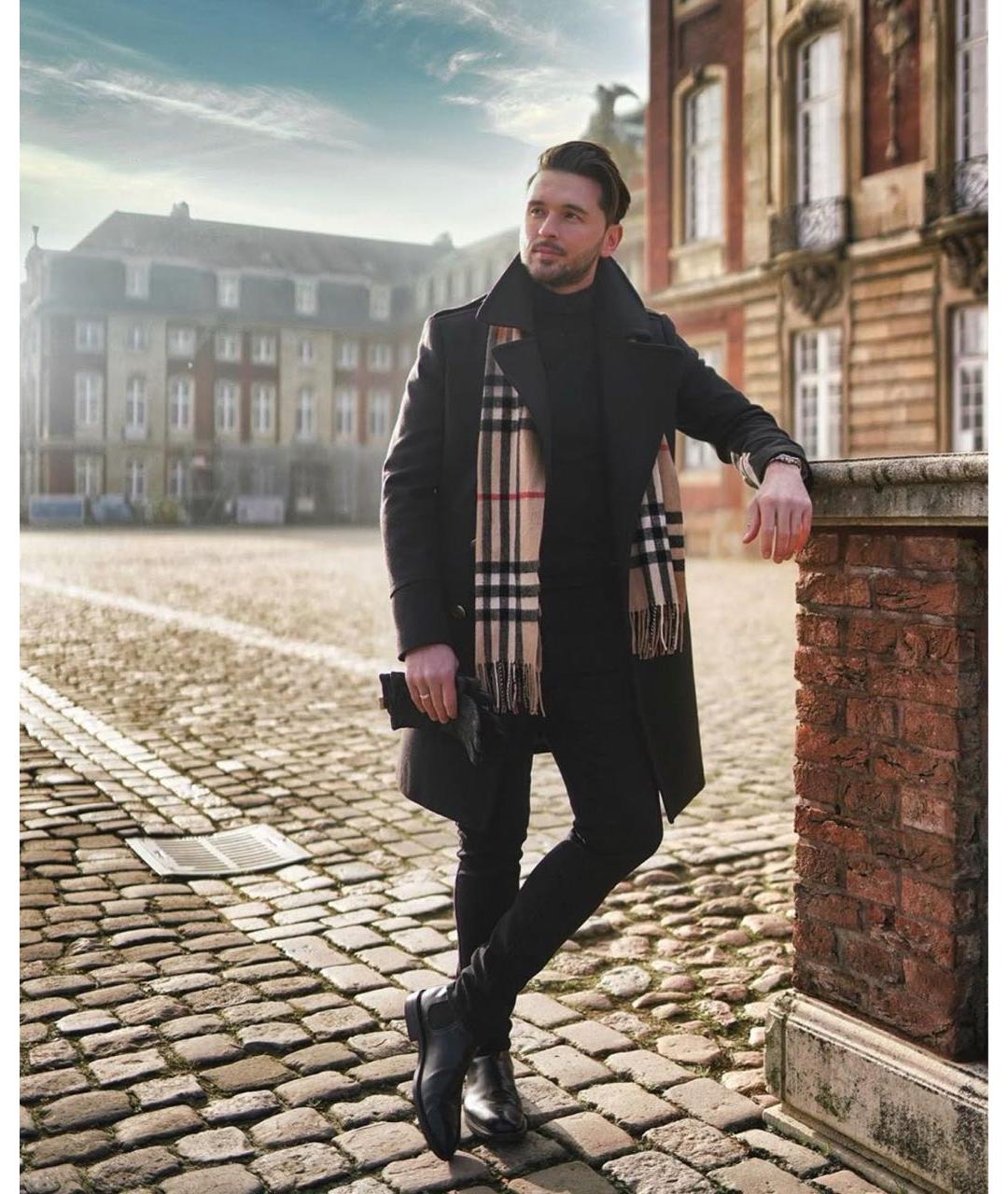 BURBERRY Бежевый шарф, фото 7