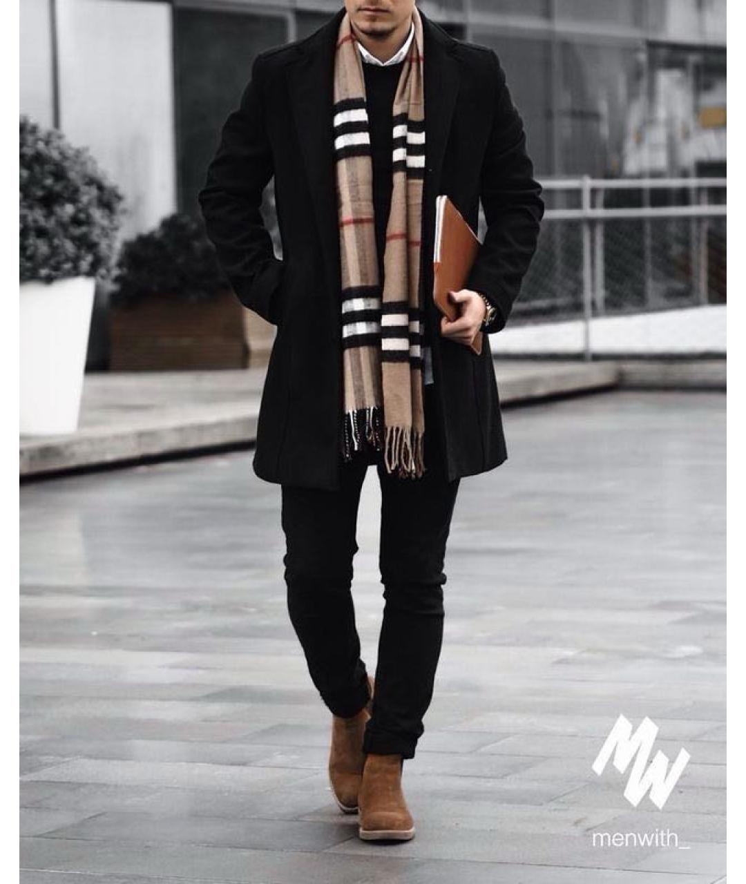 BURBERRY Бежевый шарф, фото 6