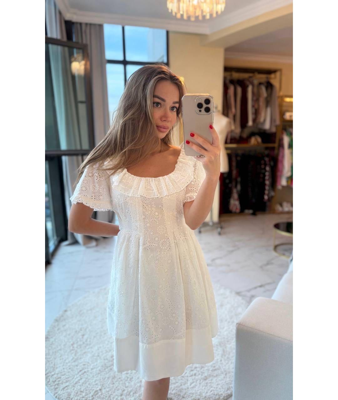 VALENTINO Белое платье, фото 6