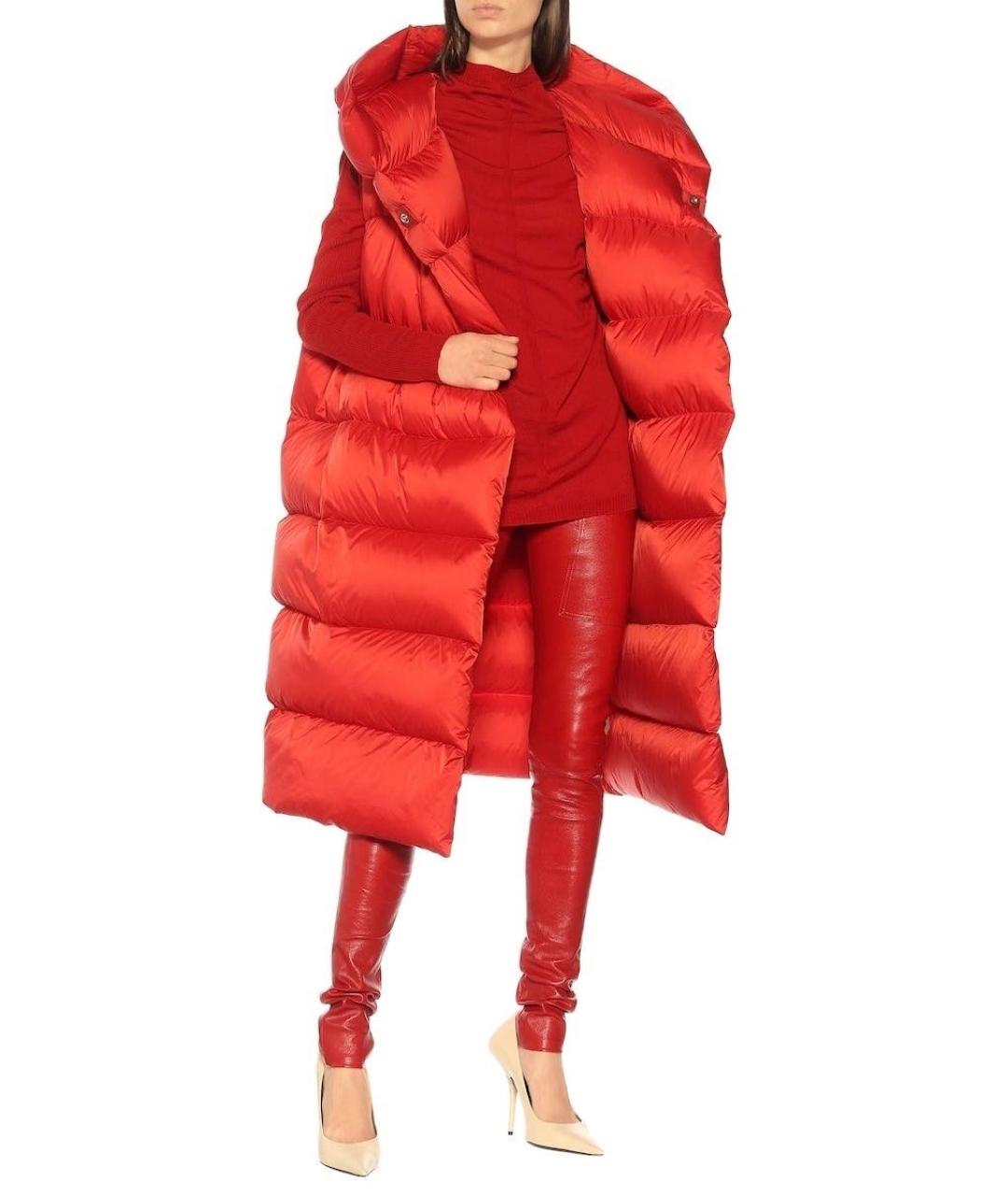 RICK OWENS Красный жилет, фото 6