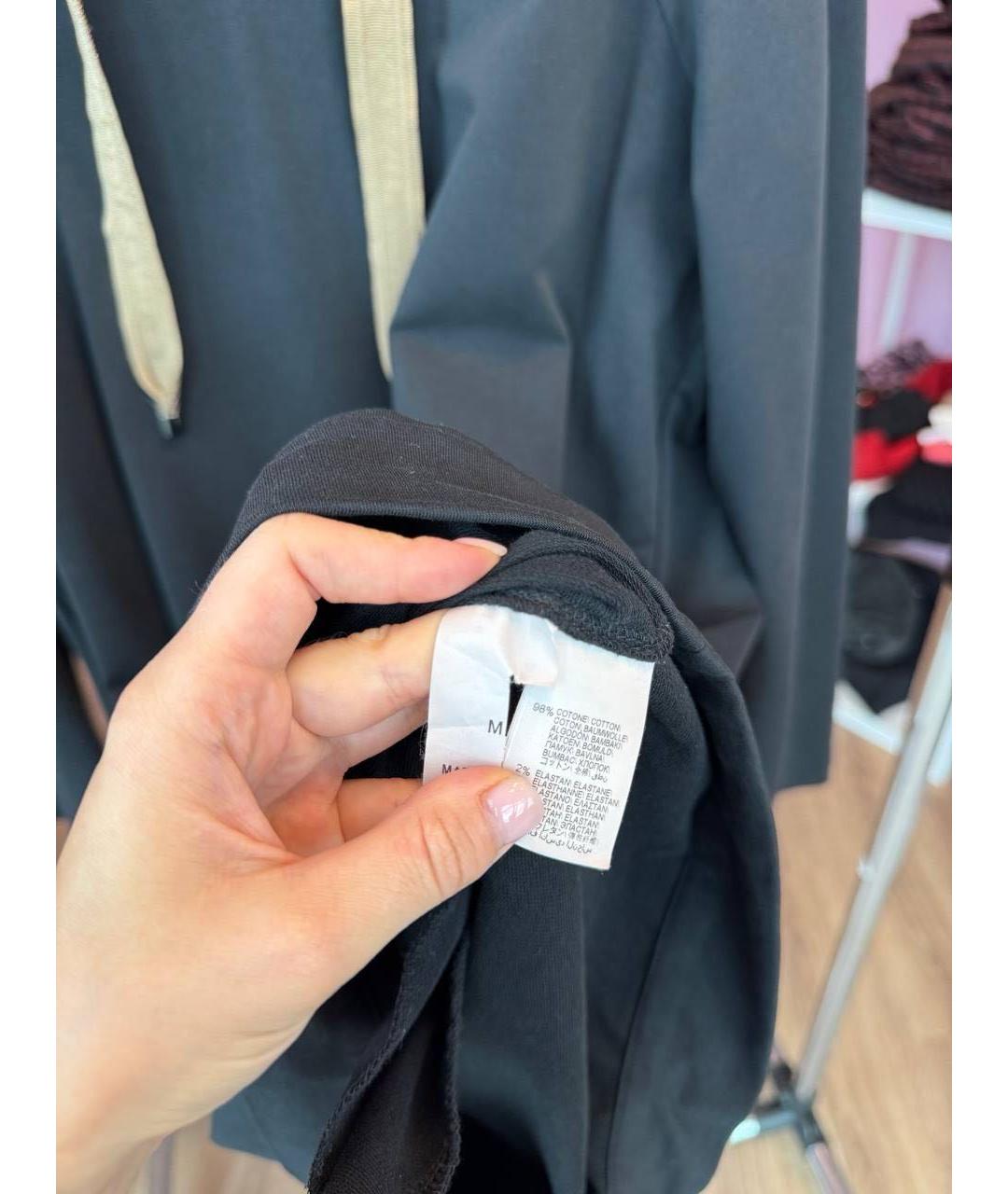 BRUNELLO CUCINELLI Черное платье, фото 4