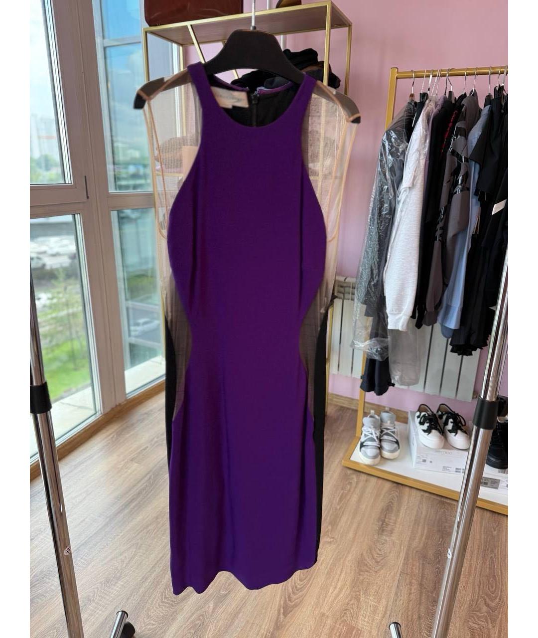 STELLA MCCARTNEY Фиолетовое платье, фото 5