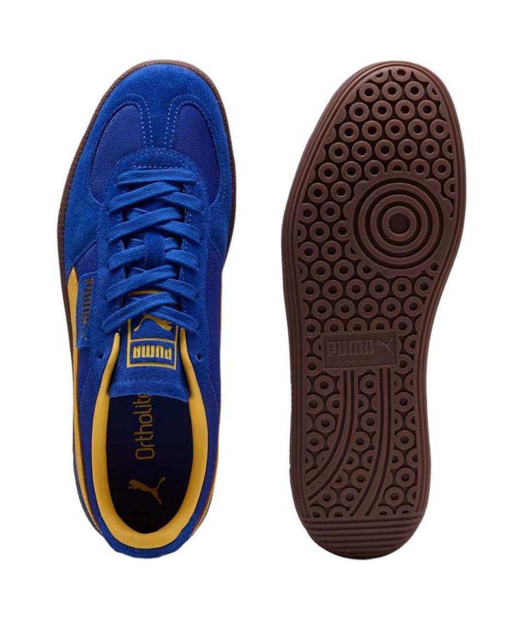 PUMA Синие замшевые кеды, фото 4