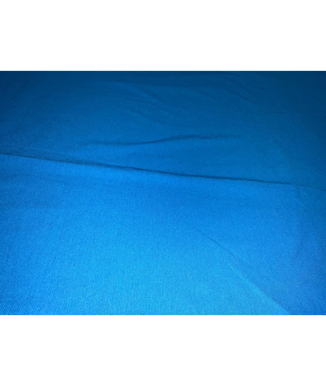 HERNO Синяя хлопковая футболка, фото 3