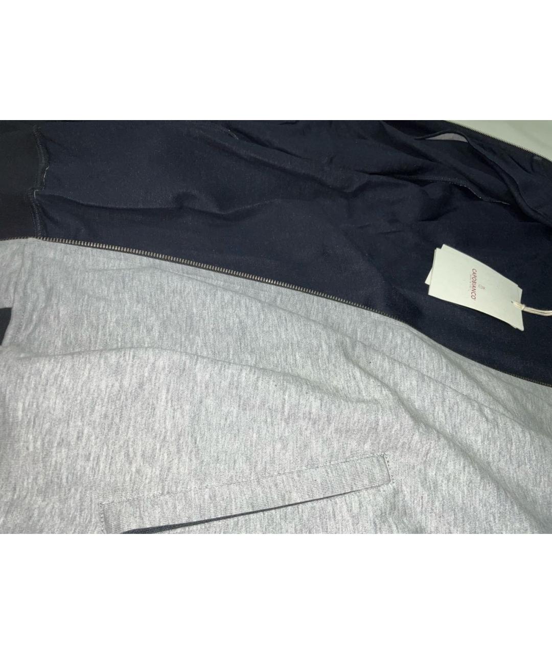 CAPOBIANCO Серый хлопковый спортивный костюм, фото 5