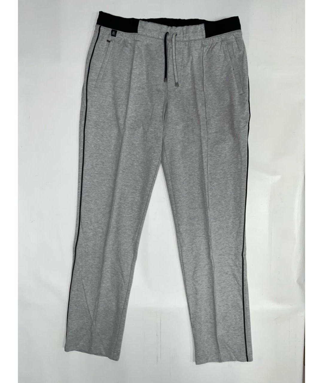 CAPOBIANCO Серый хлопковый спортивный костюм, фото 7