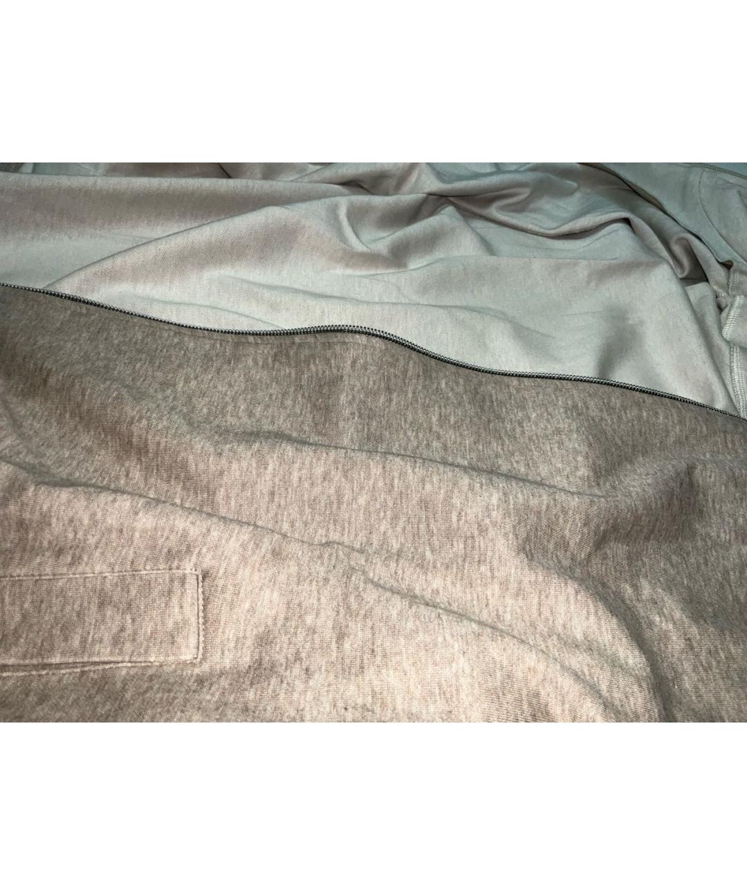 CAPOBIANCO Бежевый хлопковый спортивный костюм, фото 4