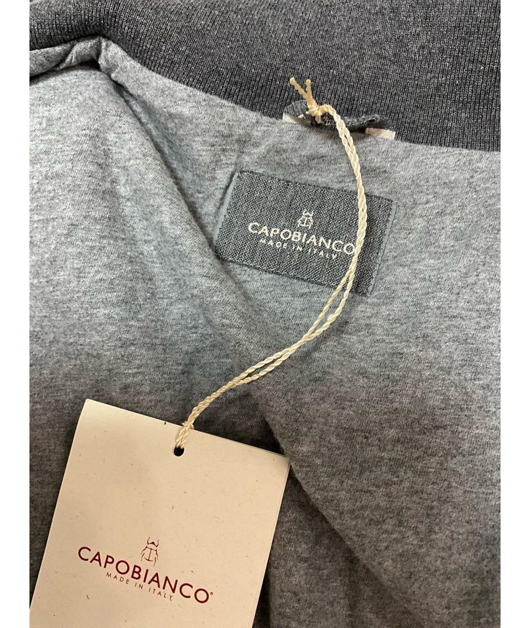 CAPOBIANCO Бежевый хлопковый спортивный костюм, фото 6