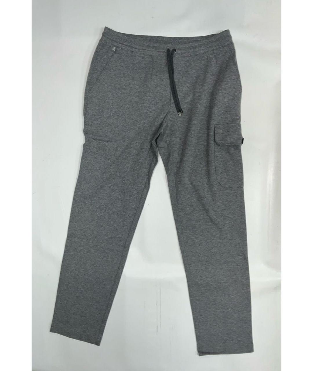 CAPOBIANCO Серый хлопковый спортивный костюм, фото 8