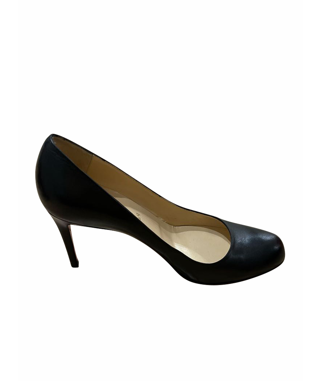 CHRISTIAN LOUBOUTIN Черные кожаные туфли, фото 1