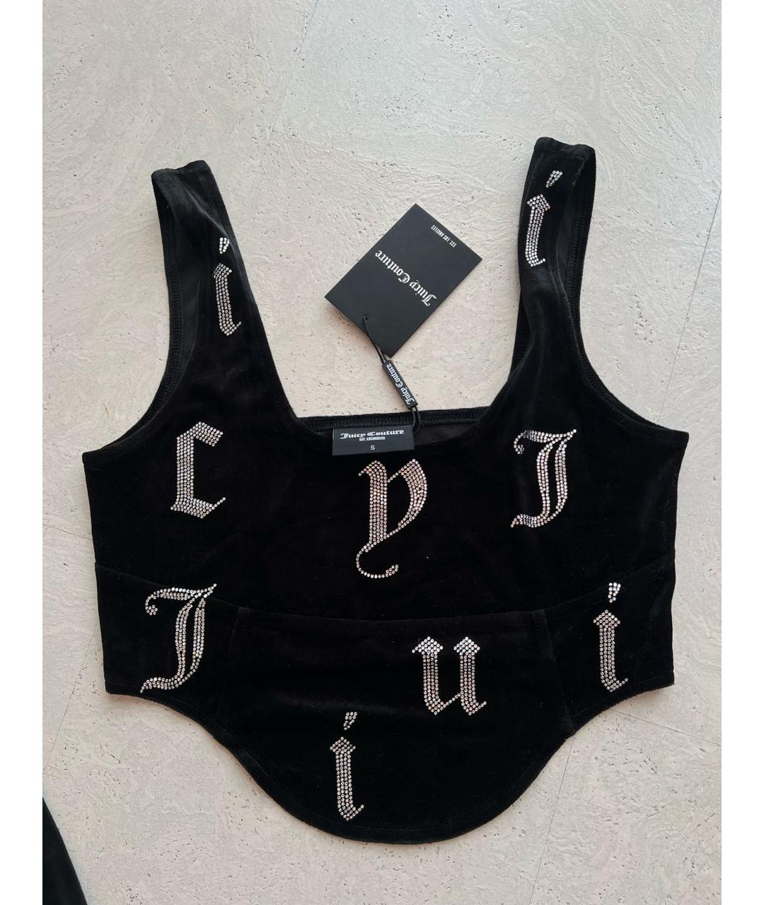 JUICY COUTURE Черный полиэстеровый спортивные костюмы, фото 7