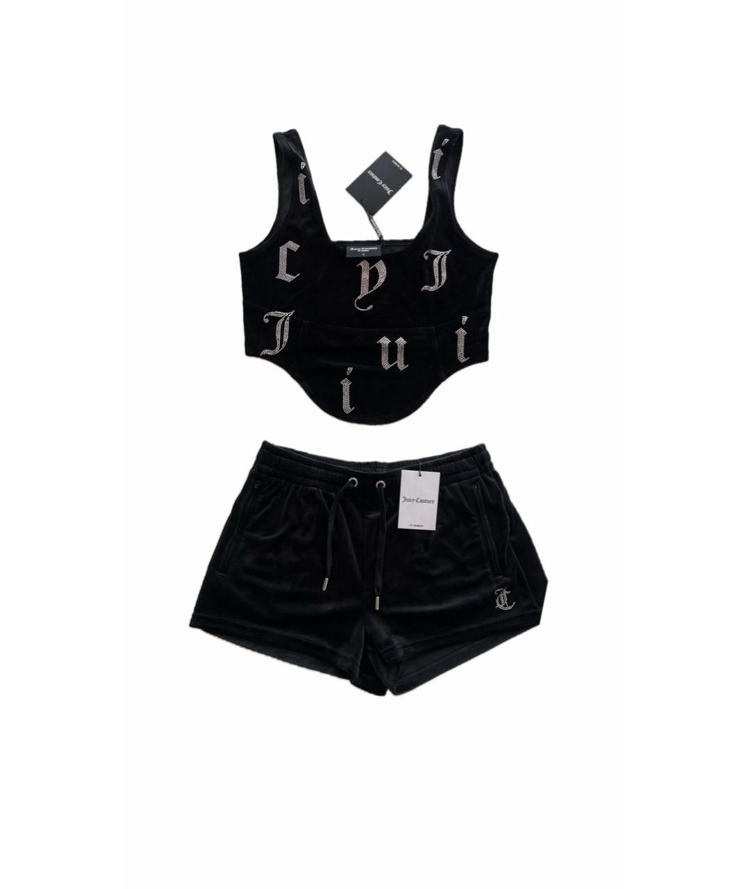 JUICY COUTURE Черный полиэстеровый спортивные костюмы, фото 9
