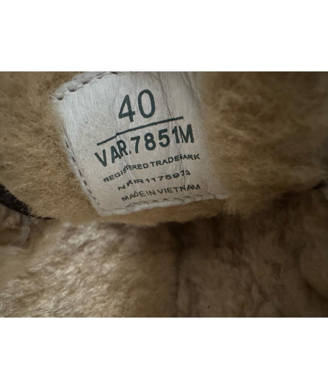 PREMIATA Коричневые замшевые кеды, фото 6