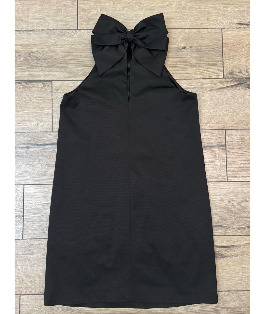 KATE SPADE Черное шелковое коктейльное платье, фото 2